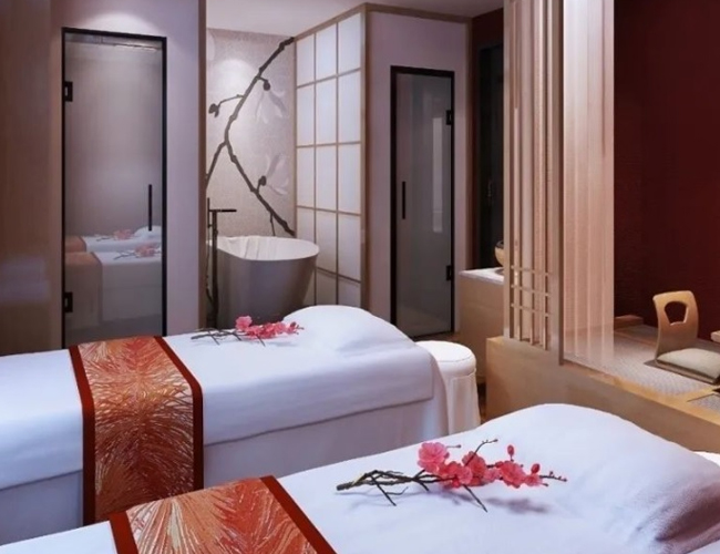 青岛市南高端会所桑拿环境展示（九）快乐驿站，体验水疗